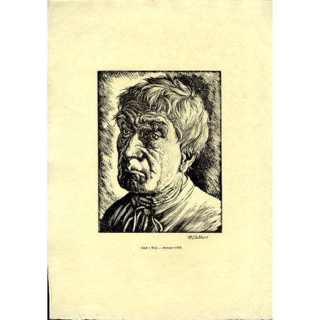 13 "Góral z Wisły - drzeworyt (1934)"