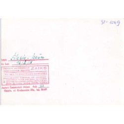 "Ślesin - Jezioro [...] 62 31-1049"