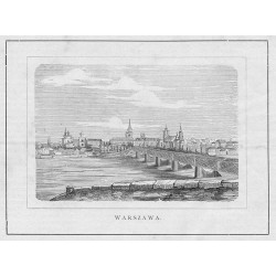 Warszawa. Panorama od strony Pragi / "WARSZAWA."