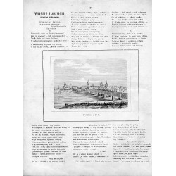 Warszawa. Panorama od strony Pragi / "WARSZAWA."