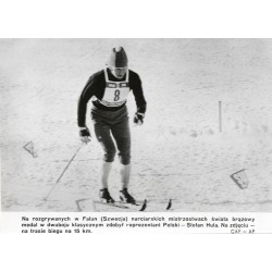 "Na rozgrywanych w Falun (Szwecja) narciarskich mistrzostwach świata brązowy medal w dwuboju klasycznym zdobył reprezentant Pols