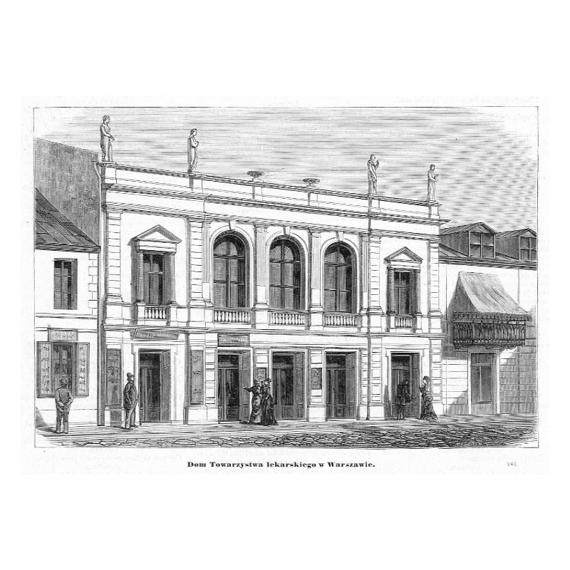 "Dom Towarzystwa lekarskiego w Warszawie. 186"