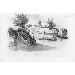 Kowno. Ruiny zamku / "Kowno en Litvanie"