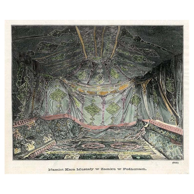 "Namiot Kara Mustafy w Zamku w Podhorcach. (6645)"