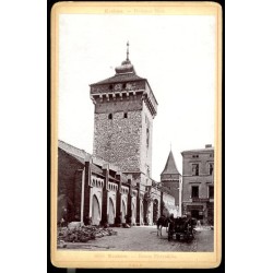 "6858. Kraków. - Brama Floryańska. Krakau. - Florianer Thor."