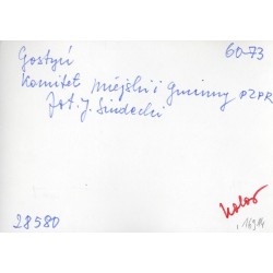 "Gostyń Komitet Miejski i Gminny PZPR fot. J. Siudecki 60-73 28580 kolor"