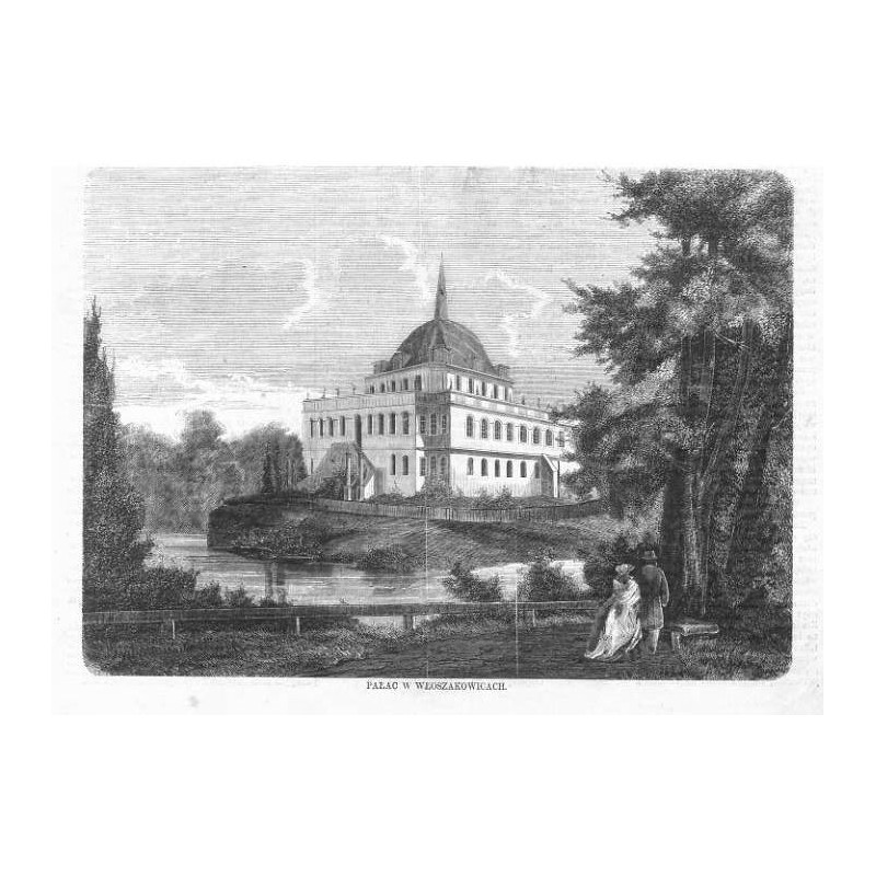 Pałac w Włoszakowicach / "PAŁAC W WŁOSZAKOWICACH."