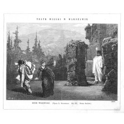 Teatr Wielki w Warszawie. Duch Wojewody / "TEATR WIELKI W WARSZAWIE. DUCH WOJEWODY. (Opera L. Grossmana. Akt III. Scena duchów.)