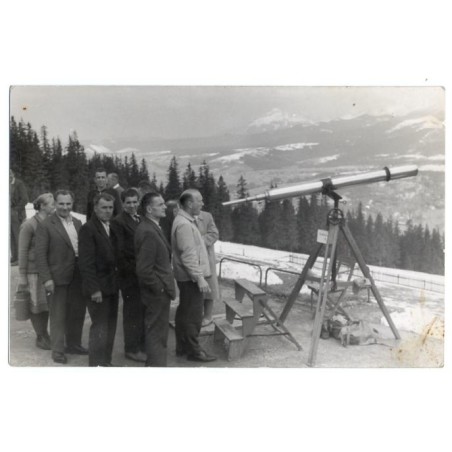 "dn. 2.6.66r Zakopane Gubałówka widok na szczyt Giewont i Kasprowy Wierch"