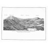 "Obraz č. 108. Pohled do Sedmi dolů s Kozich hřbetův nad boudou Rennrovou. Dle přirody kreslil prof. dr. Karel rytíř Kořistka. K