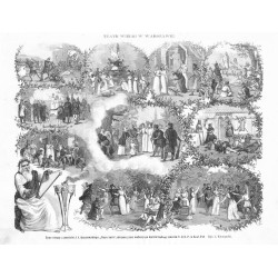 "Żywe obrazy z powieści J. I. Kraszewskiego "Stara baśń", ułożone przez malarzy na dochód budowy gmachu T. Z. S. P. w Król. Pol.