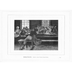 "Kłótnia Hucułów. Rysunek z obrazu Wacława Szymanowskiego. (3170)"