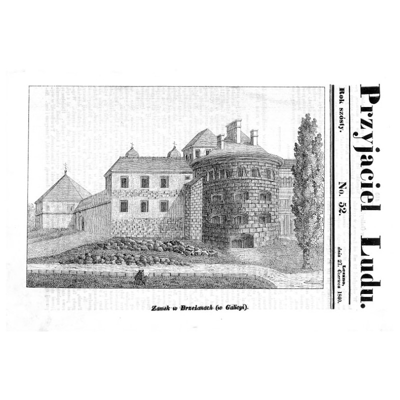 "Zamek w Brzeżanach (w Galicyi)"