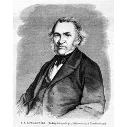 "J. S. KOWALEWSKI. (Podług fotografii p. p. Sadowskiego i Trzebieckiego)."