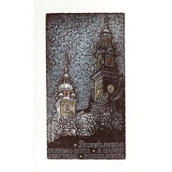 Kraków. Wawel / "SZCZĘŚLIWEGO NOWEGO ROKU A HAPPY NEW YEAR BONNE ANNÉE"