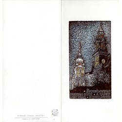 Kraków. Wawel / "SZCZĘŚLIWEGO NOWEGO ROKU A HAPPY NEW YEAR BONNE ANNÉE"