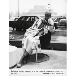 "Dzianina wciąż modna, a ta na zdjęciu zasługuje chyba na uwagę. KAW-CAF - Sokołowski"