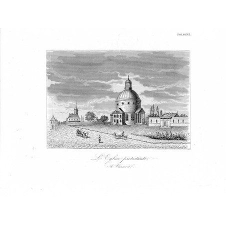 "L'Eglise protestante, A Varsovie."
