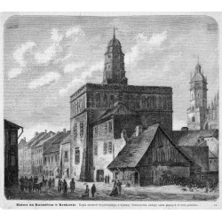 "Ratusz na Kaźmiérzu w Krakowie. Kopia akwareli Gryglewskiego [...] 76"