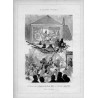 Z Krainy Piękna / "Z KRAINY PIĘKNA. H. SIEMIRADZKIEGO "Chrystus w domu Maryi i Marty". - J. MATEJKI "Joanna d'Arc". Rysował J. R