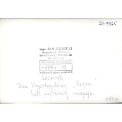 "Szczyrk Dom Wypoczynkowy "Zagroń" hall wejściowy, recepcja 2296-10 23-3325"