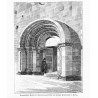 "Romanisches Portal der Franciscanerkirche des heiligen Stanislaus in Halicz."