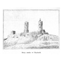 "Ruiny zamku w Chęcinach."