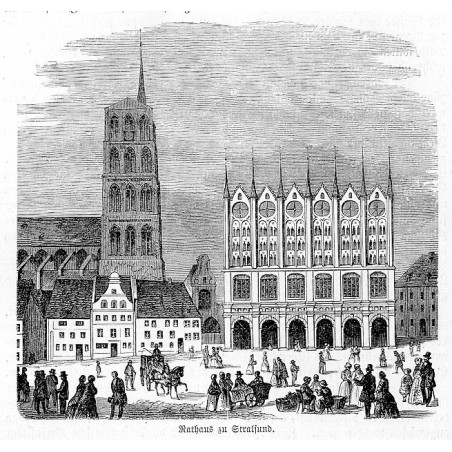 "Rathaus zu Stralsund."