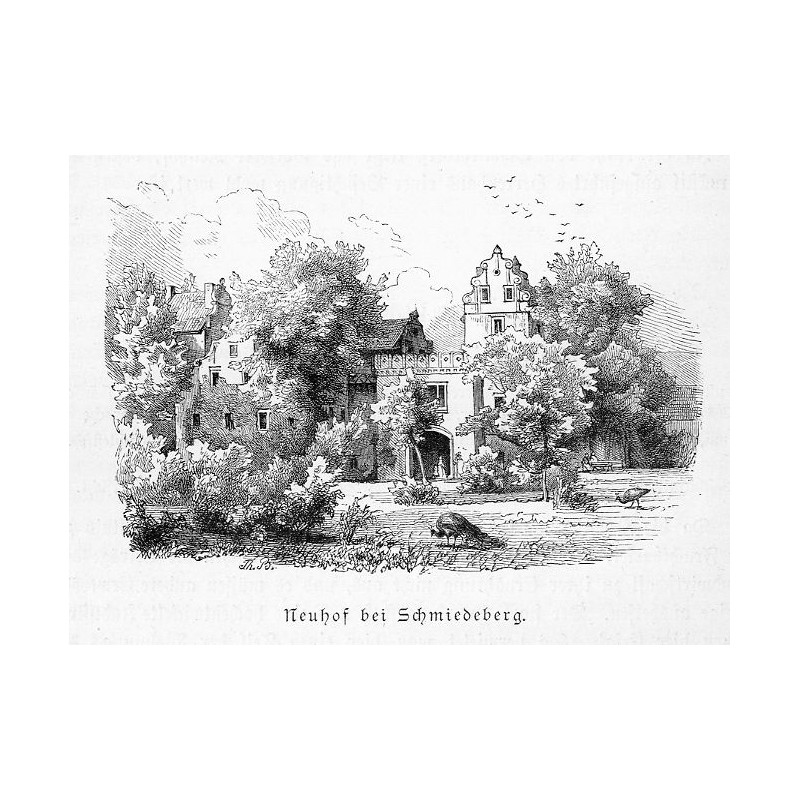 "Neuhof bei Schmiedeberg."
