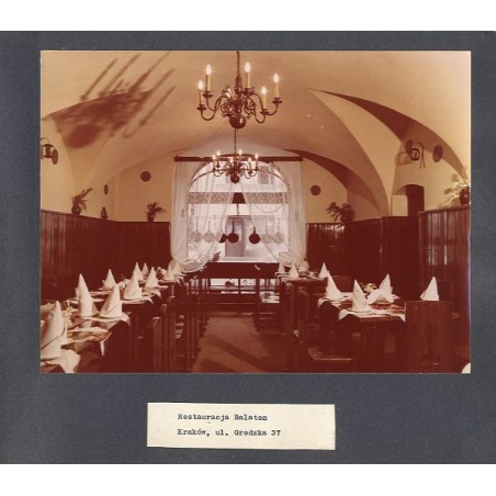 "Restauracja Balaton / Kraków, ul. Grodzka 37"