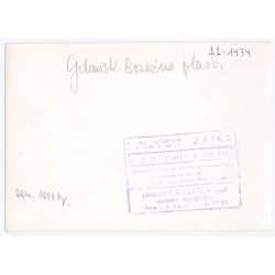 "Gdańsk. Brzeźno plaża. 22-1434 zam. 1000 egz."