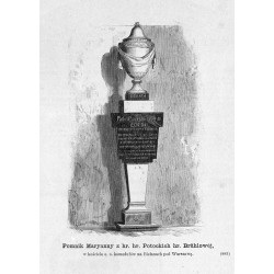 "Pomnik Maryanny z hr. hr. Potockich hr. Brühlowéj, w kościele o. o. kamedułów na Bielanach pod Warszawą. (883)"