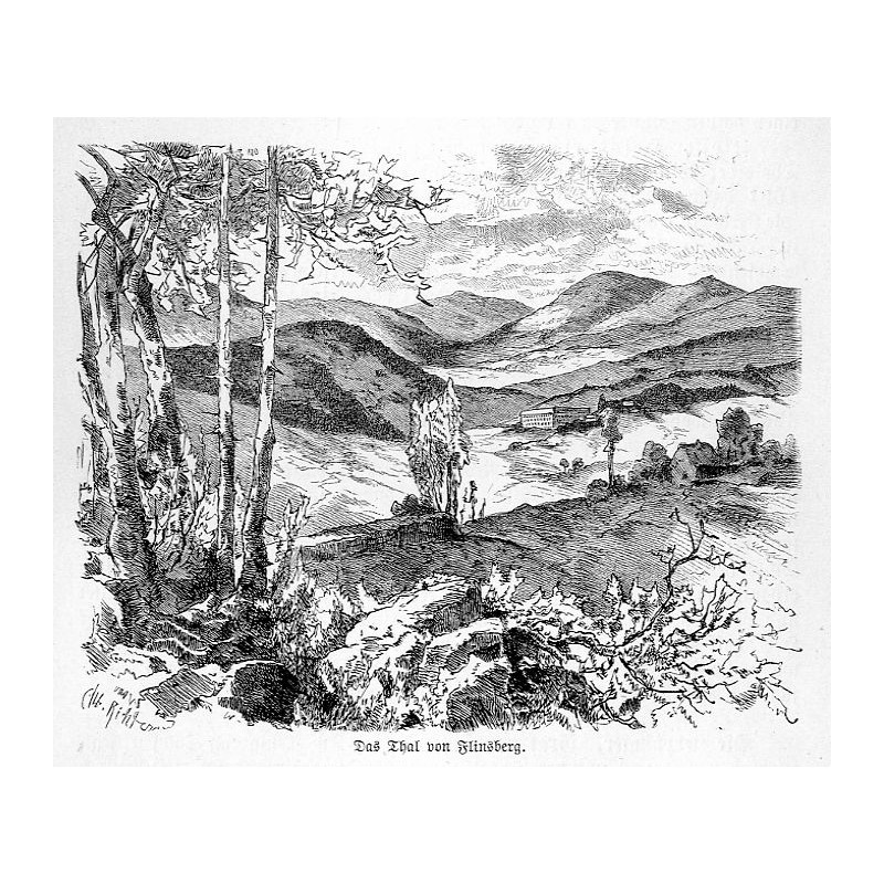 "Das Thal von Flinsberg."