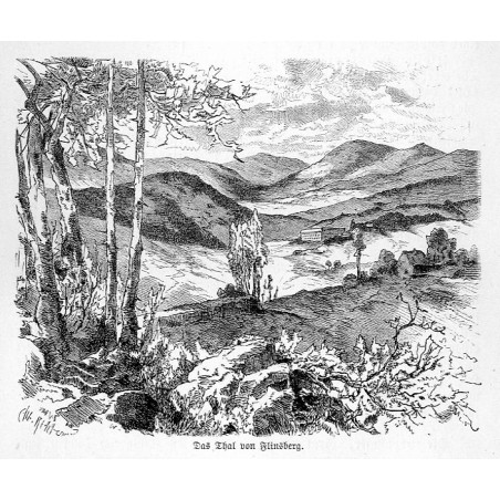 "Das Thal von Flinsberg."