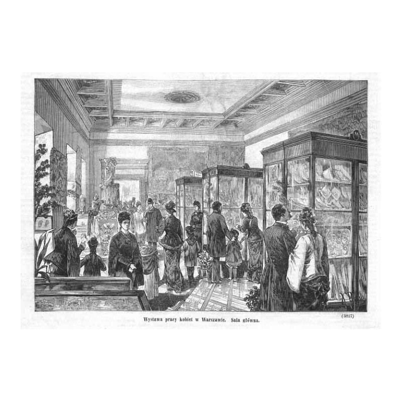 "Wystawa pracy kobiet w Warszawie. Sala główna. (3827)"