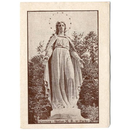 "Krynica Statua M. B. w Parku" / "Modlitwa do Królowej Krynickich Zdrojów"
