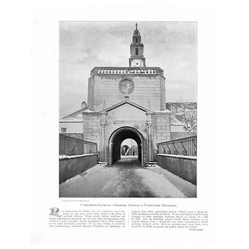 "Częstochowa.-Jasna Góra.-Trzecia Brama."