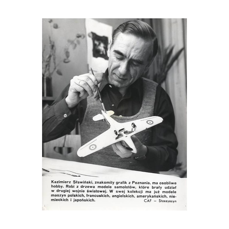 "Kazimierz Sławiński, znakomity grafik z Poznania [...] CAF - Staszyszyn"