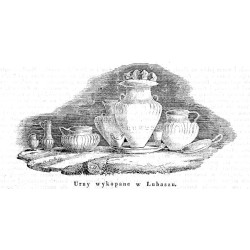 "Urny wykopane w Lubaszu."