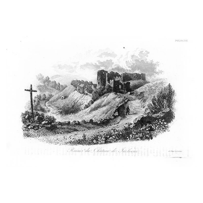 "Ruines du Chateau de Jazlowiec"