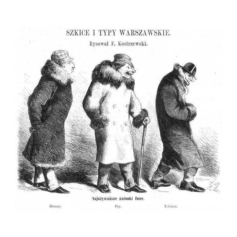 "Najużywańsze gatunki futer. Barany. Psy. Tchórze."