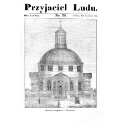 "Kościół ewangelicki w Warszawie."