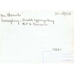 "pow. Oborniki Owczegłowy - Ośrodek wypoczynkowy HCP z Poznania 31-2706 1969 r"