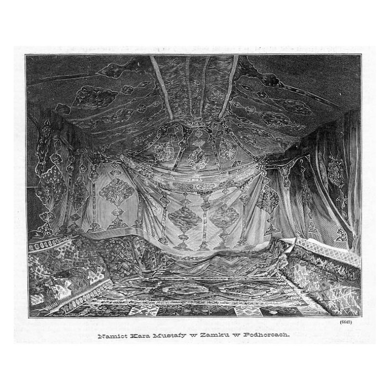 "Namiot Kara Mustafy w Zamku w Podhorcach. (6645)"