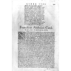 "Franciscus Alidosius Cardinalis Papiensis."