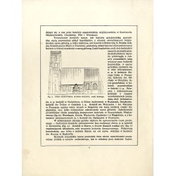 Fara gostyńska, widok boczny / "Fig. 2. FARA GOSTYŃSKA, WIDOK BOCZNY, wedł. Kohtego."