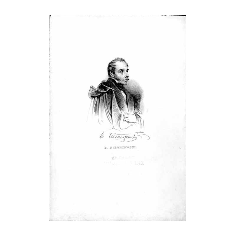 Bonawentura Niemojowski / "B. NIEMOIOWSKI."