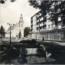 "Trzcianka Fragment śródmieścia Fot. J. Siudecki 68-427 59116 Barwne."