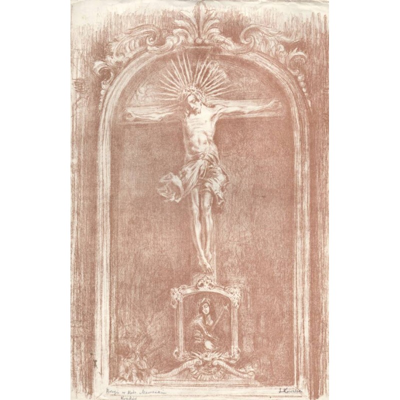 "Krzyż w Kośc. Mariackim Kraków"