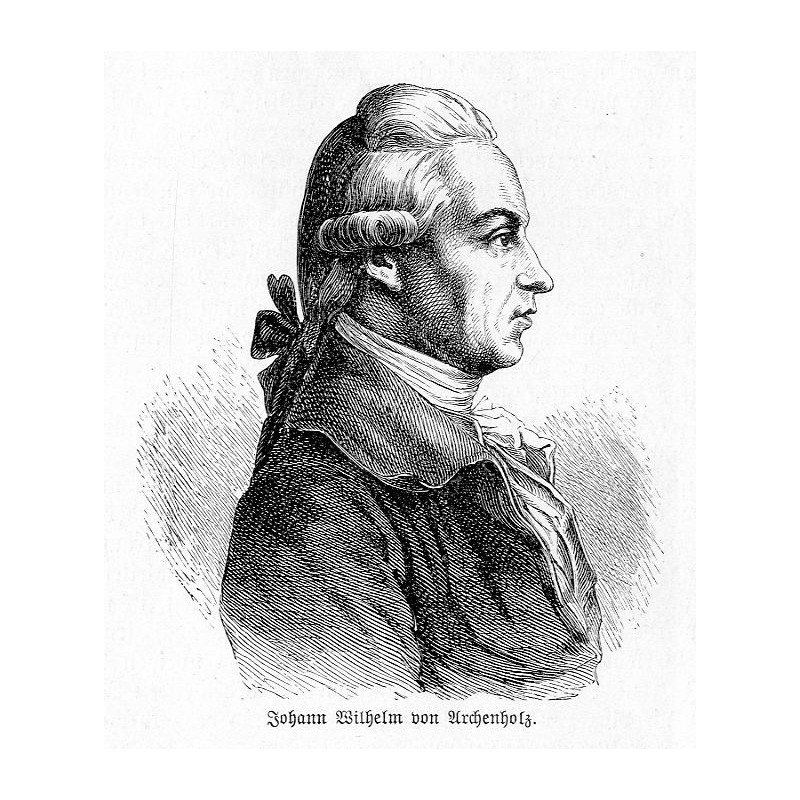 "Johann Wilhelm von Archenholz."